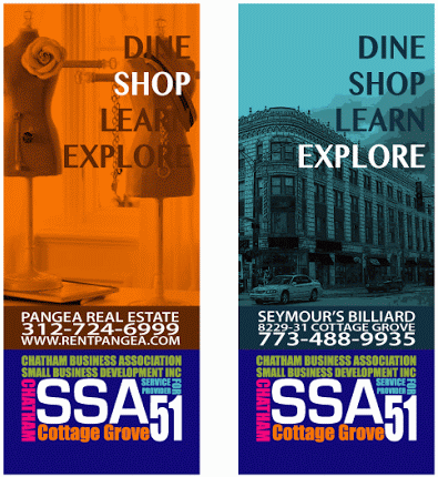 SSA #51 lamppost banners